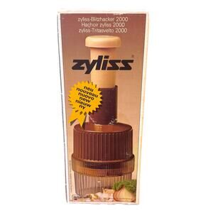 1970's Zyliss Blitzhacker Made in Switzerland Manual Food Chopper